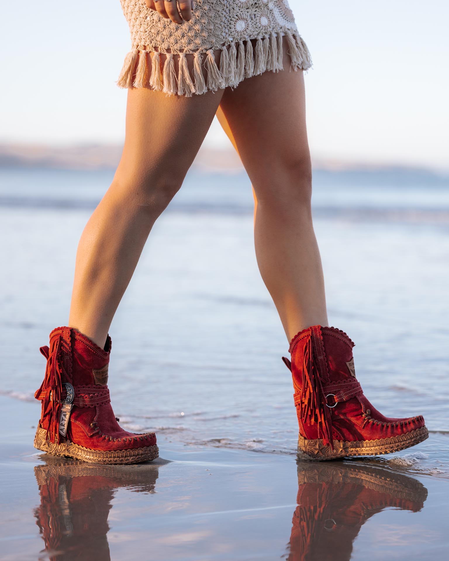 Arya Silverstone Burgundy – El Vaquero