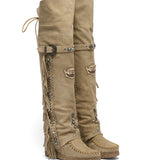 Coleen Studded Silverstone Corda