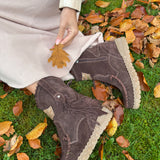 Stivale Indianino Con Zeppa Dinah Silverstone Coffee