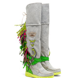 Wedge Moccasin Boots Delilah Kalahari Trifluo