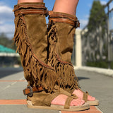 Leather Boot Sandals Siena Silverstone Terra