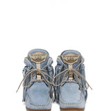 Leather Moccasin Sneakers Zoeylet Silverstone Sky