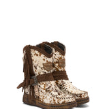 Wedge Moccasin Boots Arya Deranch Natural