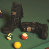 Wedge Moccasin Boots Arya Charrito Ombra