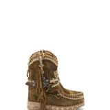 Wedge Moccasin Boots Arya Kamo Hunt
