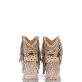 Wedge Moccasin Boots Arya Naga Marble