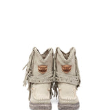 Wedge Moccasin Boots Arya Silverstone Ghost