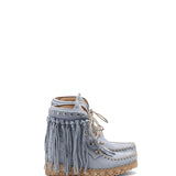 Wedge Moccasin Boots May Silverstone Sky