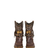 Wedge Moccasin Boots Yara Dakar Rhum