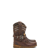 Wedge Moccasin Boots Yara Dakar Rhum