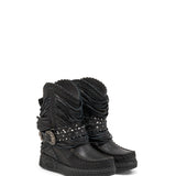 Wedge Moccasin Boots Julie Savage Void