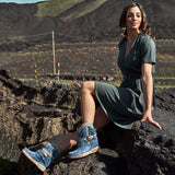 Wedge Moccasin Boots Julie Silverstone Atlantic