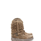 Wedge Moccasin Boots Julie Silverstone Corda