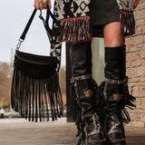 Coleen Calf Black
