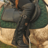 Wedge Moccasin Boots Coleen Creep Nero