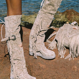 Wedge Moccasin Boots Coleen Slyther Ceras