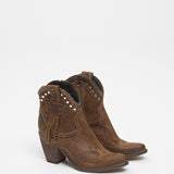 Western Leather Boots Ivy Apex Tan