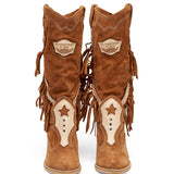 Western Leather Boots Kathy Silverstone Mou