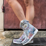 Wedge Moccasin Boots Phoebe Freedom Ice