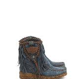 Wedge Moccasin Boots Cloe Silverstone Tempest