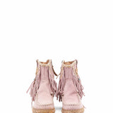 Wedge Moccasin Boots Cloe Silverstone Cipria