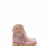 Wedge Moccasin Boots Cloe Silverstone Cipria