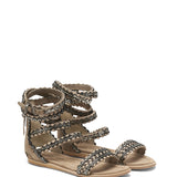 Leather Boot Sandals Faraway Silverstone Cream