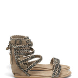 Leather Boot Sandals Faraway Silverstone Cream