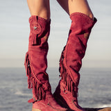 Kaleesi Silverstone Burgundy