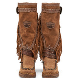 Wedge Moccasin Boots Joplin Silverstone Chandail