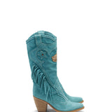 Western Leather Boots Kara Silverstone Marine