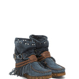 Wedge Moccasin Boots Rocket Silverstone Tempest