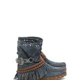 Wedge Moccasin Boots Rocket Silverstone Tempest
