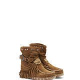 Wedge Moccasin Boots Rocket Silverstone Mou