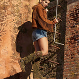 Wedge Moccasin Boots Syria Silverstone Pine
