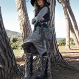 Wedge Moccasin Boots Squaw Dakar Smoke