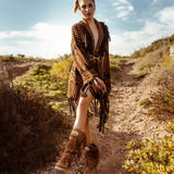 Wedge Moccasin Boots Squaw Silverstone Mou