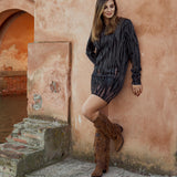 Western Leather Boots Katherine Silverstone Couro