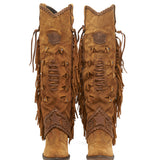 Western Leather Boots Katherine Silverstone Couro