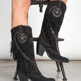 Western Boots Kathy Silverstone Carbon