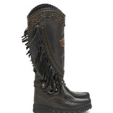 Wedge Moccasin Boots Judith Wild Void