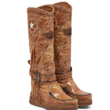Wedge Moccasin Boots Mirea Woodlux Canyon