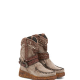 Wedge Moccasin Boots Maya Silverstone Corda