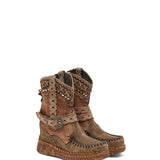 Wedge Moccasin Boots Maya Nature Underwood