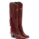 Western Leather Boots Roxanne Wanted Barn