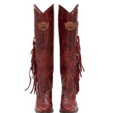 Western Leather Boots Roxanne Wanted Barn