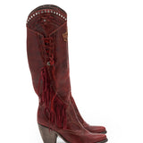 Western Leather Boots Roxanne Wanted Barn