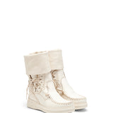 Wedge Moccasin Boots Brenda Camel Blanche