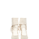 Wedge Moccasin Boots Brenda Camel Blanche