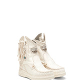 Wedge Moccasin Boots Lola Camel Blanche